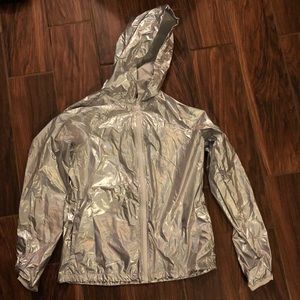 Fila Sport Holographic Silver Jacket - Women’s XS